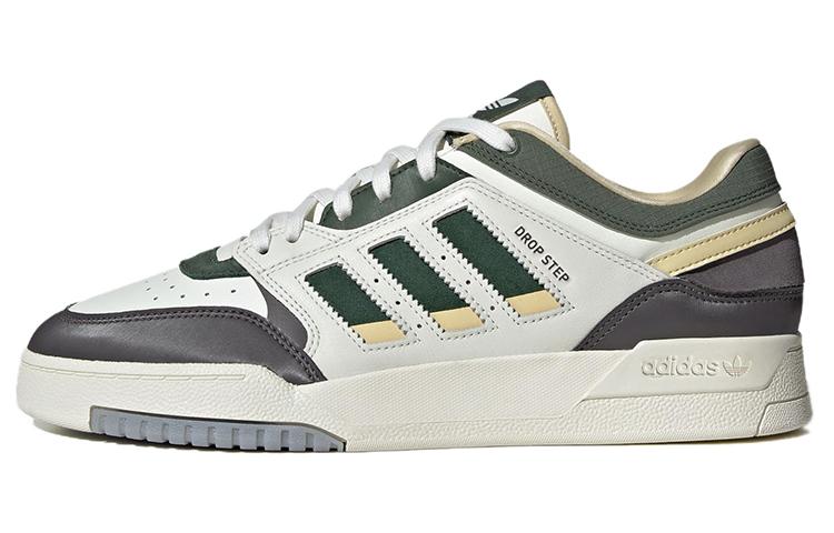 Adidas Originals Drop Step Low  White Green Black  IG6065 44