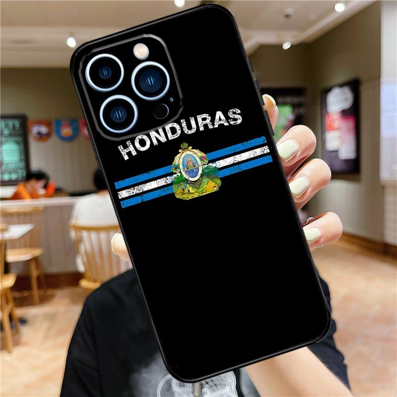 

Honduras Flag Case For iPhone 17 Pro Max 16 15 14 11 12 13 Mini Plus 16e 17 Air Bumper Cover Accessories iPhone 17 Air