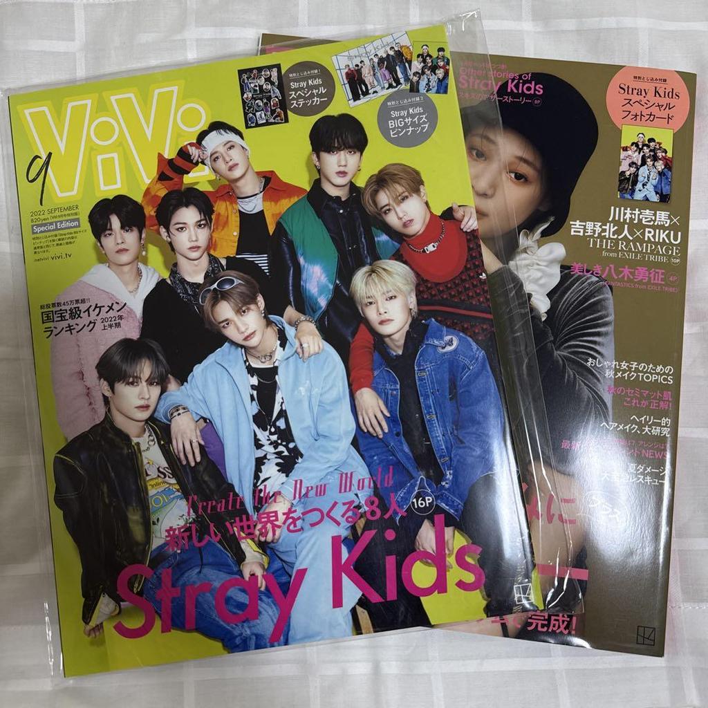 [USED] Stray Kids HAN ViVi postcards and 2 magazines included