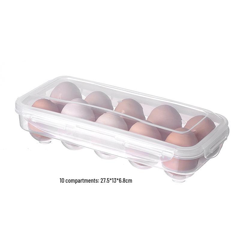 Multi-Layer Egg Storage Box for Fresh-Keeping in Kitchen 10 Grids 877₽