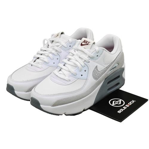 

Nike Air Max 90 LV8 Блискучий Swoosh Жіночі - HQ3456-191 EU 36.5 білий