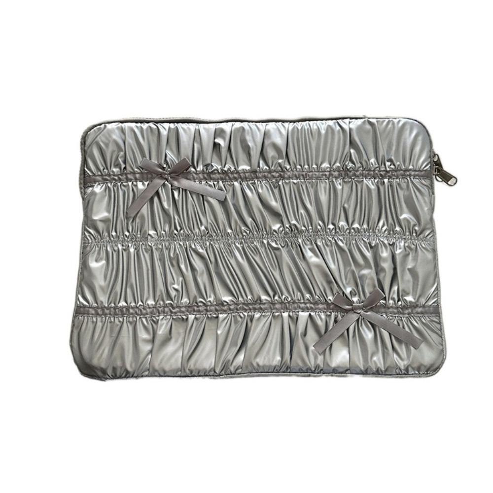 Waterproof Portable Laptop Bags Bow Notebook Sleeve Simple Laptop Case Women's Bag