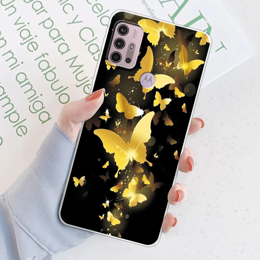 For Moto G10 Case Cover Funda For Moto G20 G30 Clear Soft Silicone Protect Phone Case For Motorola Moto G60 G60S Coque