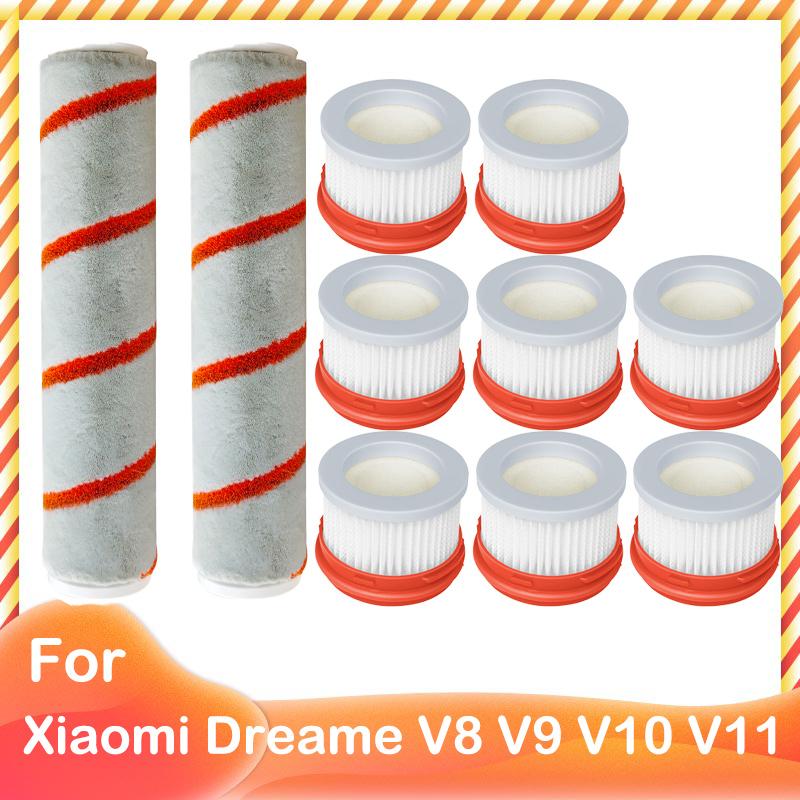 Compatible for Xiaomi Dreame V9 V10 V11 V8 V9B V9P XR Accessories Main Brush HEPA Filter Wireless Handheld Parts