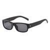 UV400 Protection Black Shades Narrow Square Frame Driving Glasses  for Women Men