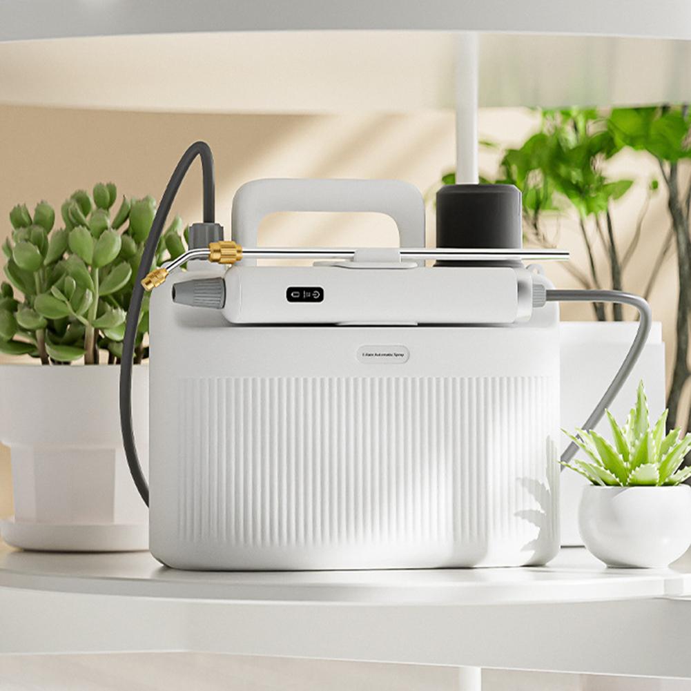 Shoulder Style Electric Sprayer 5L Watering Can With Spray Gun Automatic Garden Plant Mister USB Rechargeable Irrigation Tool