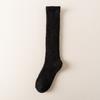 Female Autumn and Winter Add Velvet and Thick Home Floor Sleeping Month Son Warm Long Leg Socks