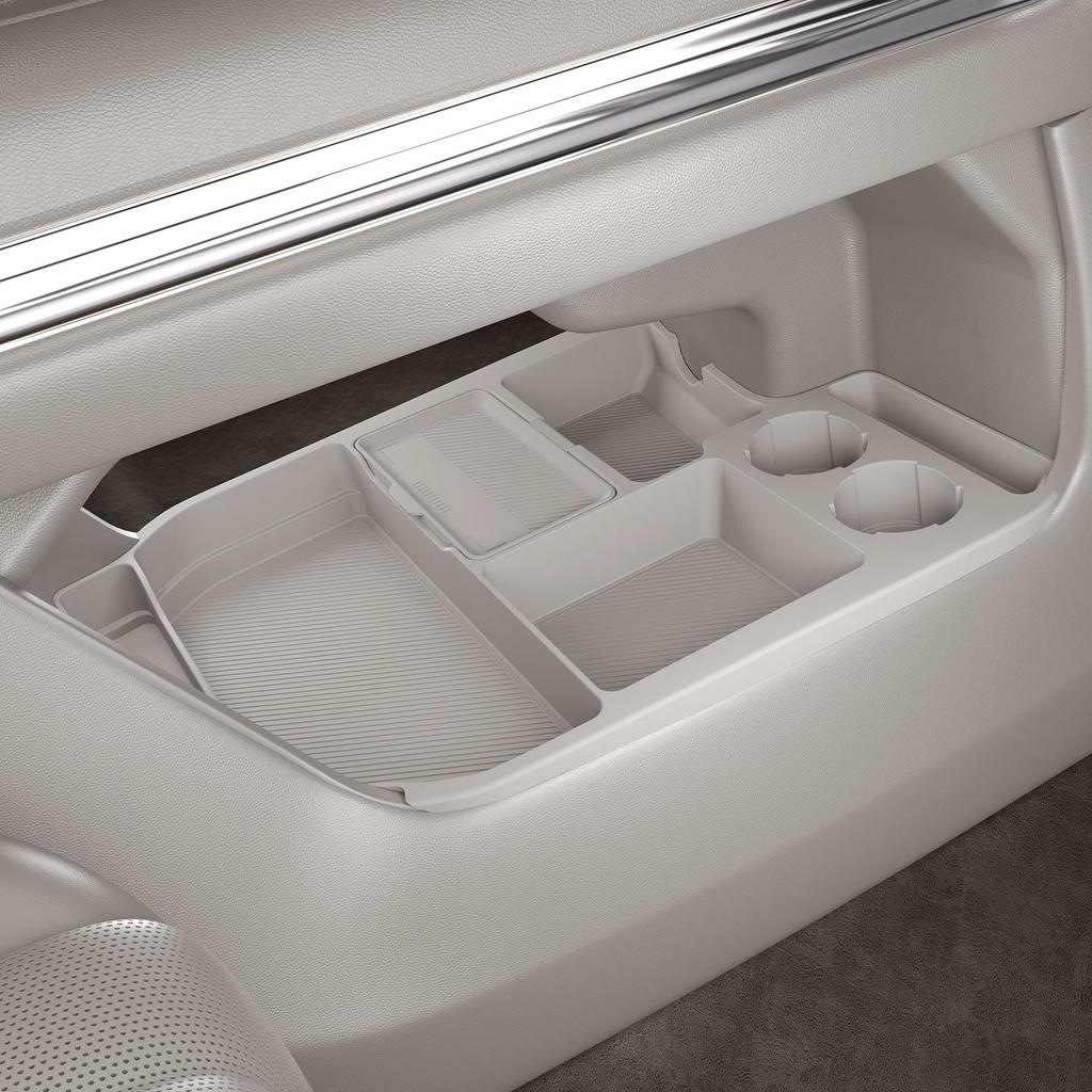 Sienna/Granvia Center Console Storage Organizer: Customized Lower Layer Accessory