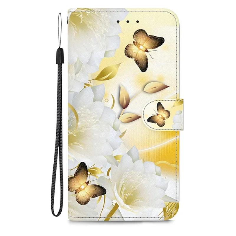 

Чехол-книжка для Samsung Galaxy A20e A10E A20S A10S A70 A50 A40 A80 A90 5G A50S A30S Кожаный чехол-подставка для телефона Милый цветочный Capa for Galaxy A90 5G