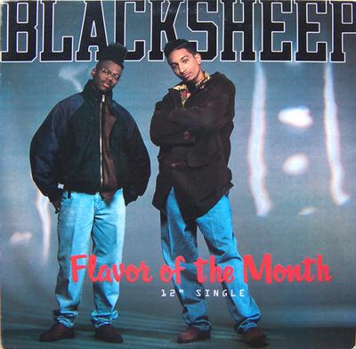 12inch Record BLACK SHEEP  Flavor Of The Month  Butt... In Th MR033 Mercury Lexing Japan Rap  HipHopRB Used