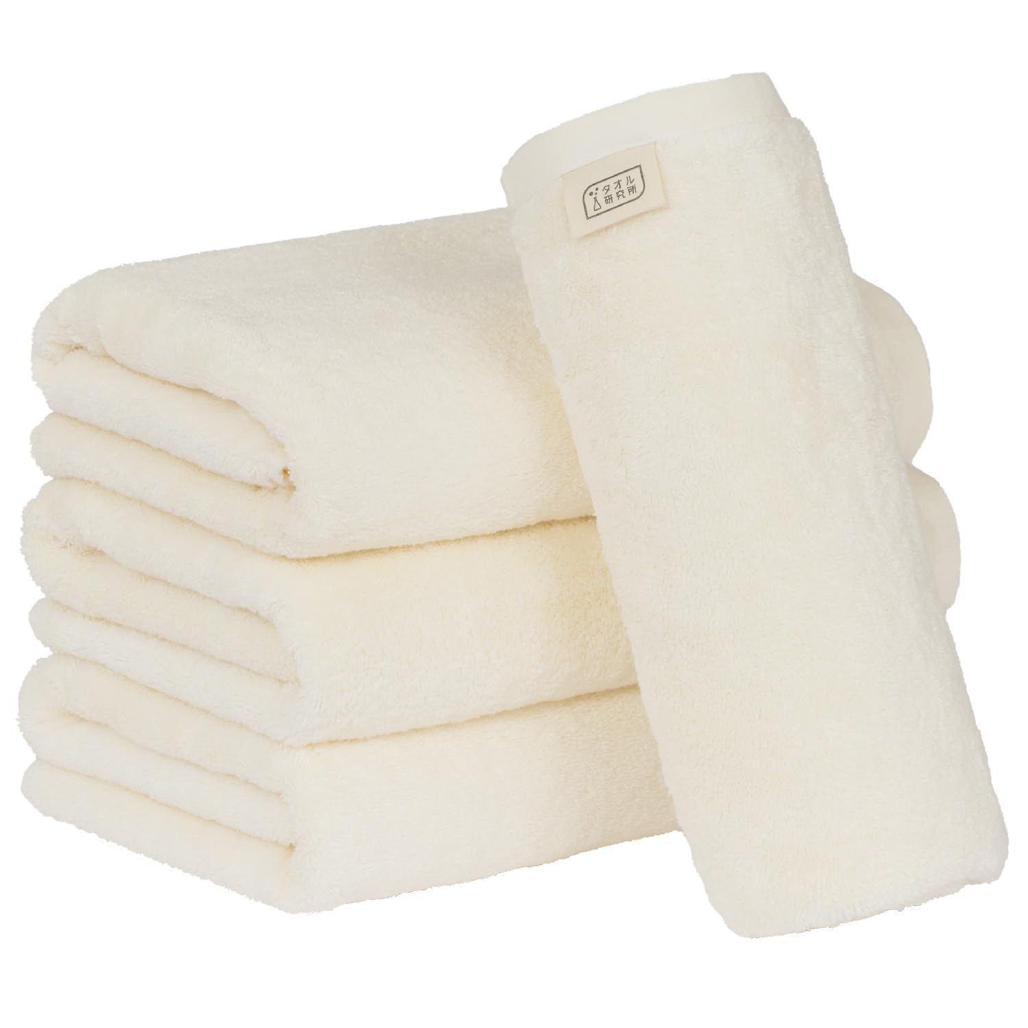 

Полотенце Лаборатория Чисто Белый Набор для Ванны из Японии [Естественно Мягкий] #024 Полотенца, 4, Мягкий, Толстый, Гладкий, Долговечный, Быстросохнущий, Прочный,