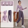 Women's Quick-Dry Long Sleeve Fitness & Yoga Set: Running, Pilates, Body Shaping Top for Spring & Autumn