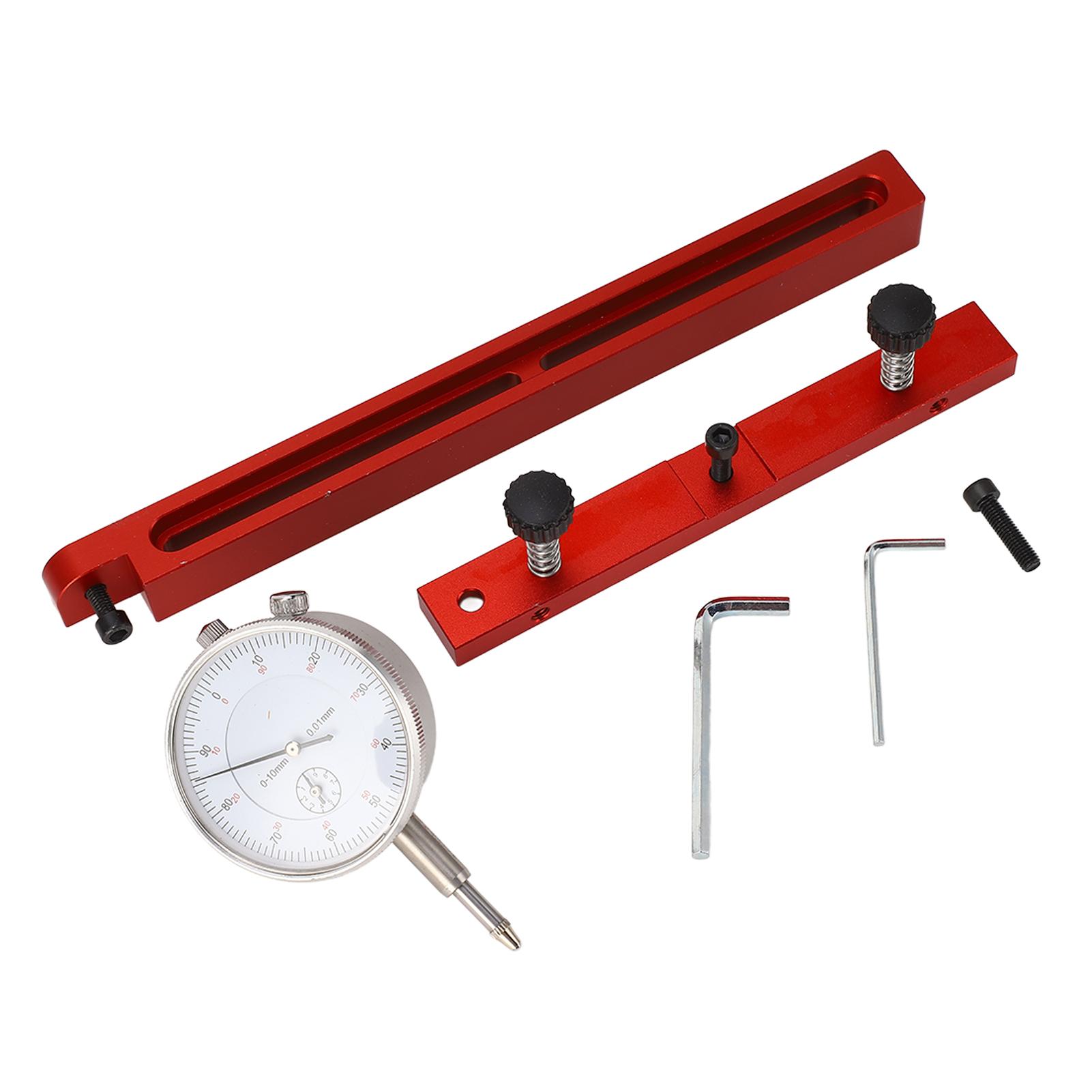 

Digital Dial Indicator Table Saw Gauge Long Aluminum Alloy Table Saw Gauge Basic Kit for Woodworking