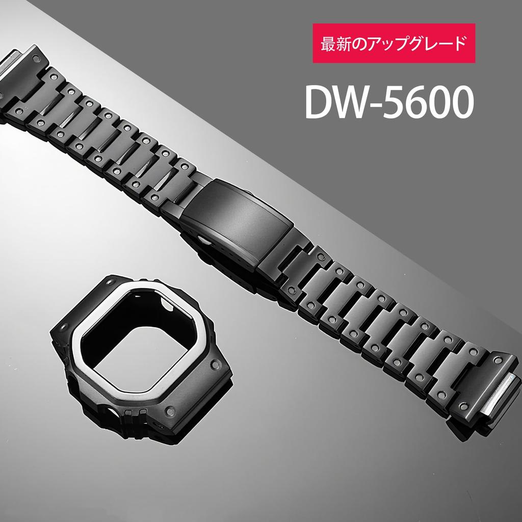 Watch Replacement Parts Set with Compatible with and Fully Forged 316L Stainless Steel Waterproof and [Tyqzor] Men's Tools, G-SHOCK DW-5600/5000/5025,