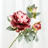 Simulated 3-head Peony Flower, Living Room Hotel Decorative Ornament, Outdoor Photography Prop Fake Flower