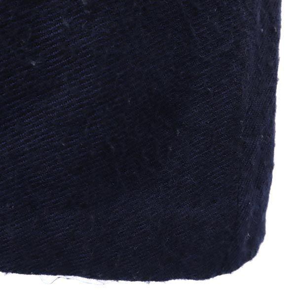 Yohji Yamamoto made in Japan wool Long skirt 2 Navy system Back zip Women Used