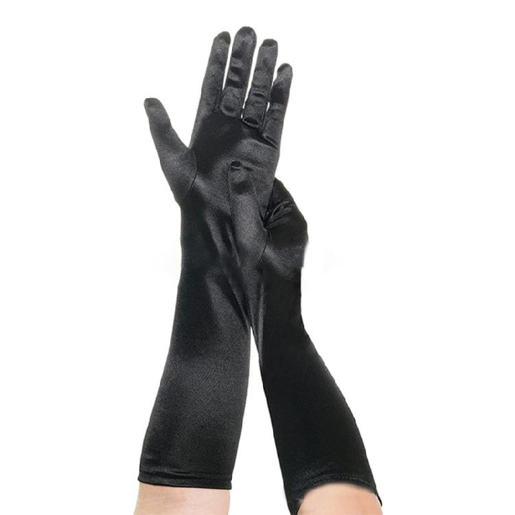 Guanti in Raso da Donna Guanti Lunghi da Donna per Opera Balli di Fine Anno Regalo per Donne e Ragazze
