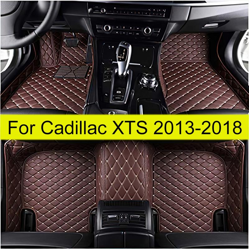 Car Floor Mats For Cadillac XTS 2013 2014 2015 2016 2017 2018  Auto Foot Pads Automobile Carpet Cover Interior Accessories