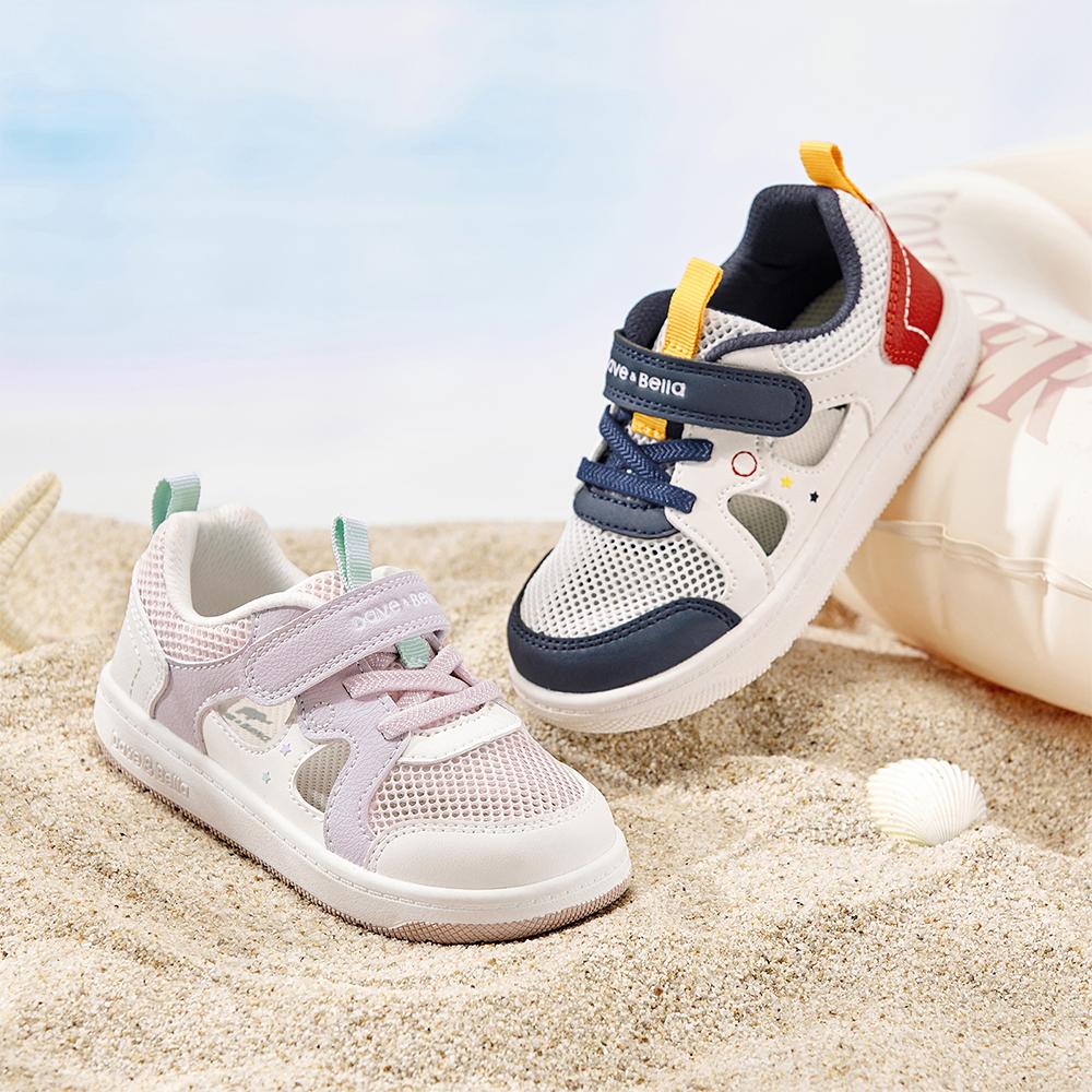Dave Bella Children Summer Board Shoes Girls Casual Sneakers Anti Slip Boys Breathable Sandals Outdoor Cool Kids Shoes DB2261424