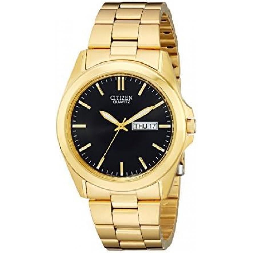 

Citizen Citizen Mens Men s BF0582 51F Analog Display Japanese Quartz Gold Watch Wristwatch [Parallel Imported Product]