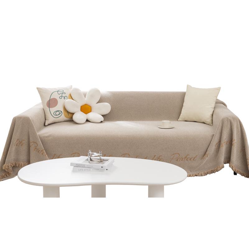 Nordic Chenille Sofa Cover Set – Universal All-Season Throw Blanket and Sofa Towel