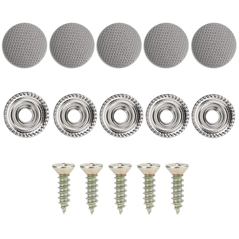 5/10 ks Přezky na upevnění střechy do interiéru auta, stropní čalounění, stropní látkové nýty, upevňovací prvky, šroubové krytky, příslušenství pro interiér auta