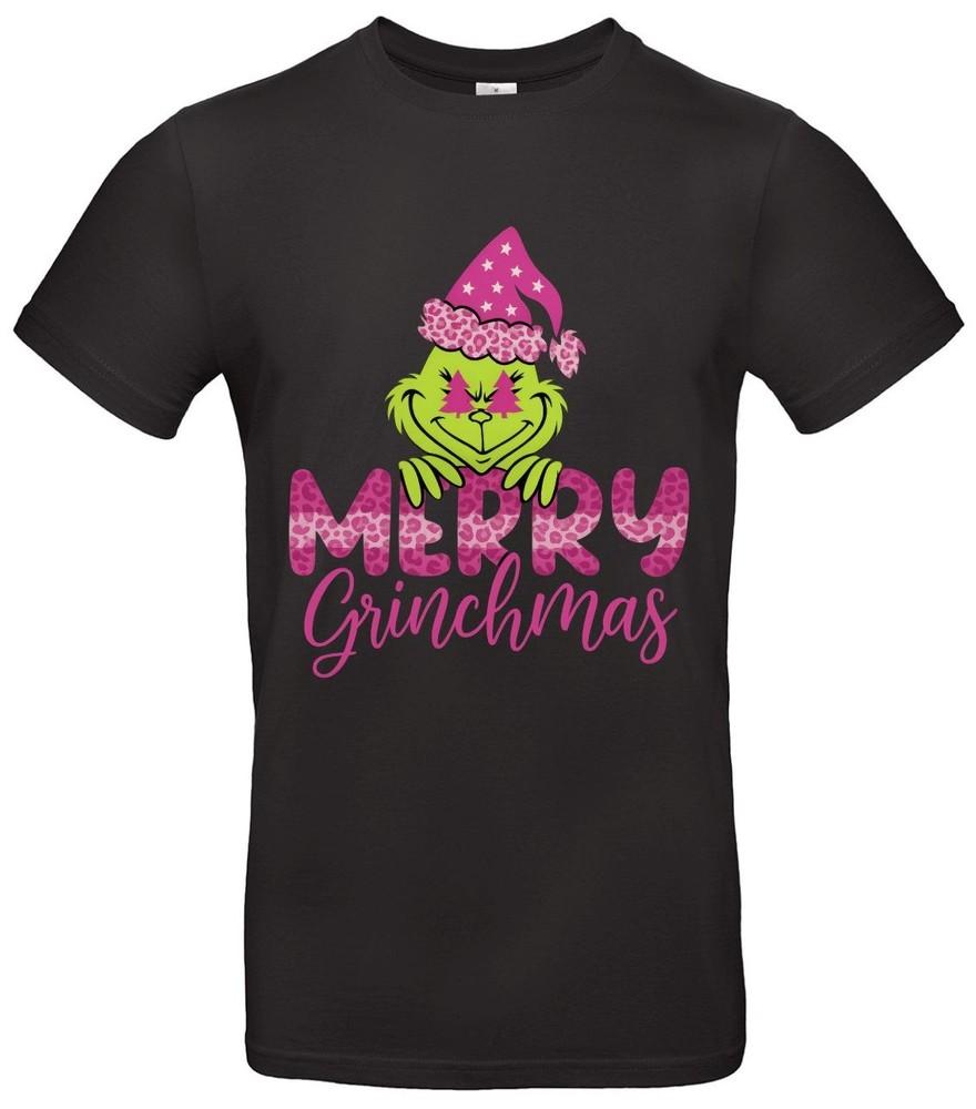 Merry Grinchmas T Shirt Funny Christmas Grinch Saying Gift Unisex T-Shirt XXXXL