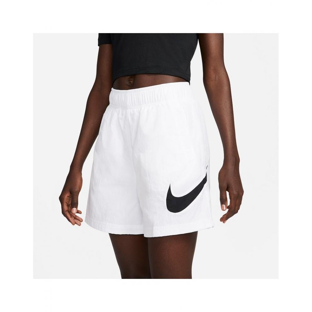 

Nike Шорты с высокой посадкой, тканые, белые Dm6739 100 MM