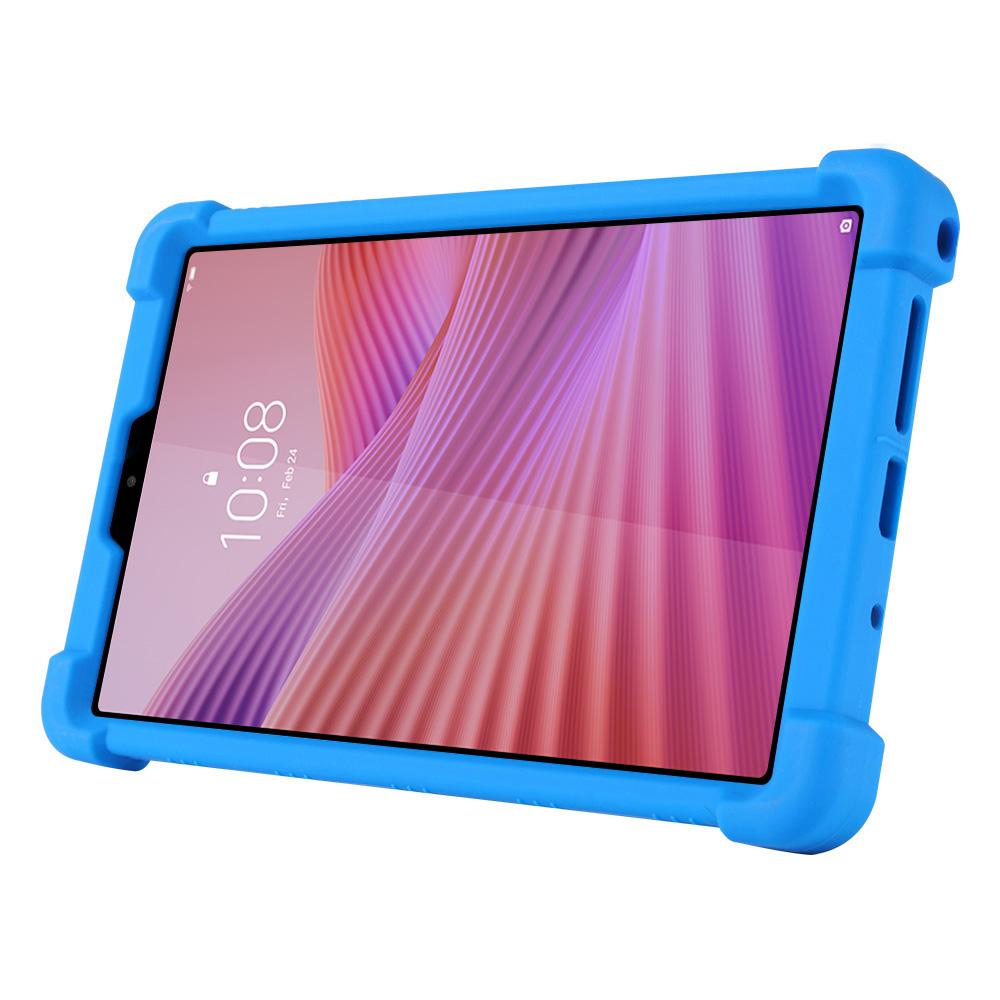 

For Lenovo Tab K9/Tab One Silicone Case with Kickstand Rugged Protective Cover Baby Blue