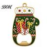 Cute Glove Shape Party Favors Christmas Bottle Opener, Remover with Magnetic Backing, Zinc Alloy Beer Cap Durable Festive Holiday Kitchen Accessory