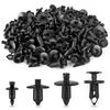 Xislet 120pcs Plastic Fender Clips Body Rivets for UTV ATV Motorcycle Sport Bike Push
