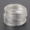 50pack Ethnic Tribal Thin Bracelet Stackable Cuff Bangle Wristband Set