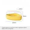 New Creative Golden Bear Bath Scenery Small Pet Supplies Cheese Bath Hamster Bath Sand Toilet Dual Purpose Urine Sand Basin