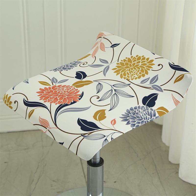 Elastic Bar Stool Covers Stretchable Chair Slipcover for Lifting/Rotating Chair Furniture Protector for Hotel/Office/Dining Room
