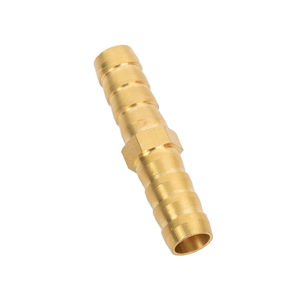 1pc Brass Straight Hose Pipe Fitting 6, 8, 10, 12mm Gas Copper Barbed Coupler Connector Reducing Reducer Adapter For Water Gas