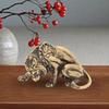 Ornament Statue Collectible Animal Decor Charm for Rope Pendant DIY Necklace Jewelry