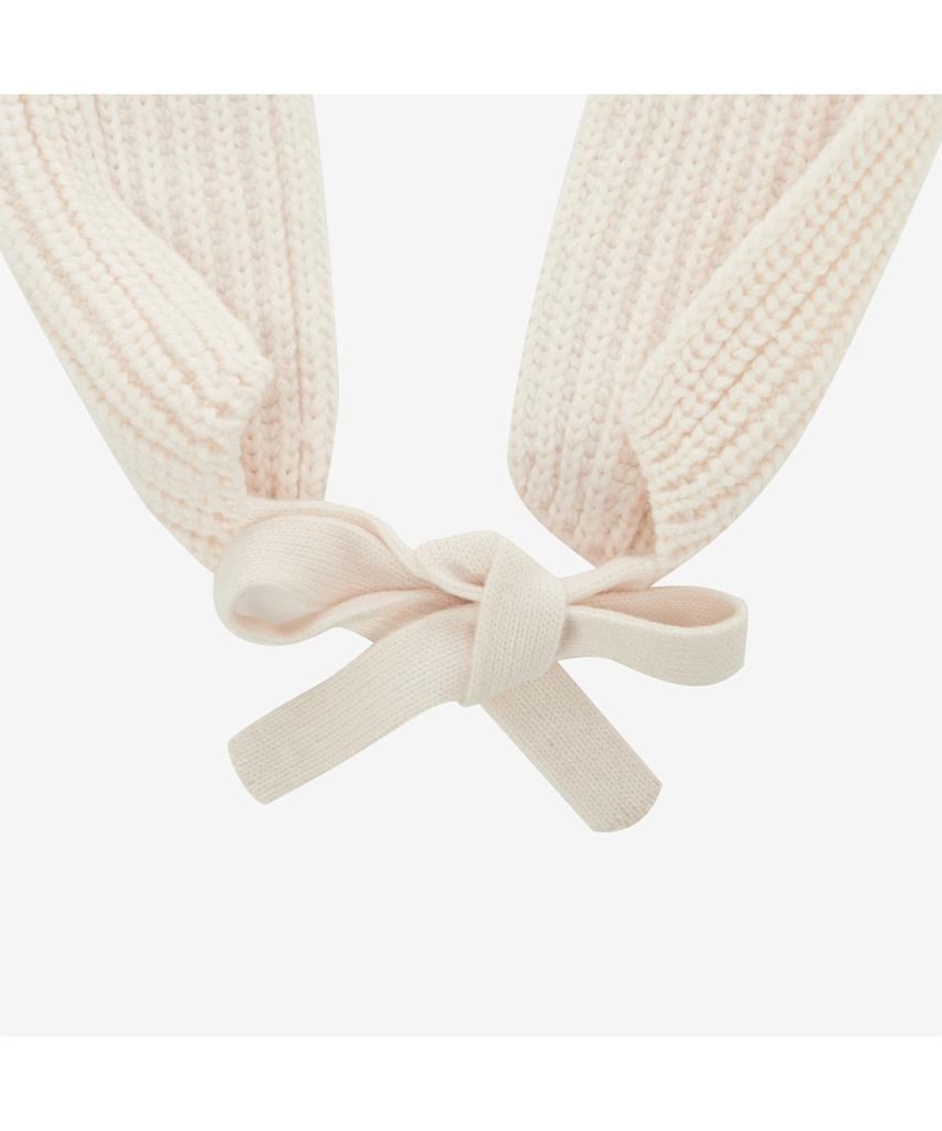 Noseupeiseu Ne3Br56C Women'S Knit Earmuff Beanie Cream
