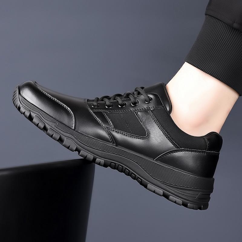 Men's Leather Casual Sneakers Outdoor Men's Sports Shoes