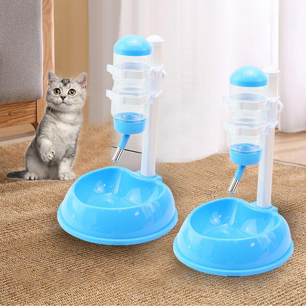 Liftable Pet Water Dispenser Hanging Kettle Leak-Proof Automatic Pet Drinker Large Capacity Adjustable