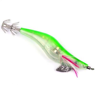 Blinkende LED-Köder Flash Light 10cm Minnow Leuchtender Tintenfisch-Jig Garnelenköder Nachtangelköder Zufällige Farblieferung 1 Stück