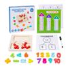Wooden Arithmetic Kids Training Toys With Number Recognition And Skills Logical