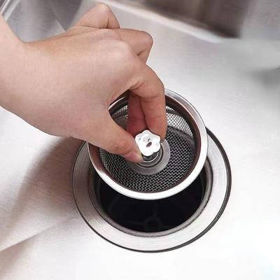 Kitchen Mesh Sink Strainer Household Tools Kitchen Gadgets Eco-friendly Universal Stainless Steel Leaking Mesh Strainer