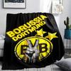 1PC BVB Print Flannel Blanket, High Quality All Seasons, Home Decor, Warmth and Comfort, Perfect for Christmas Gifts