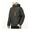 Adidas Colorblock Zip Hooded Jacket Men Outerwear Earth-Brown HD0356