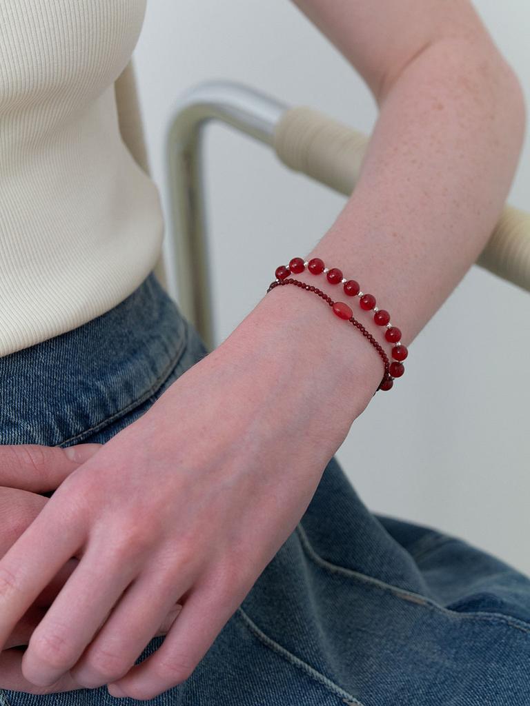 Love Me Monster Cherry Gem Bracelet (L242Mbc050)