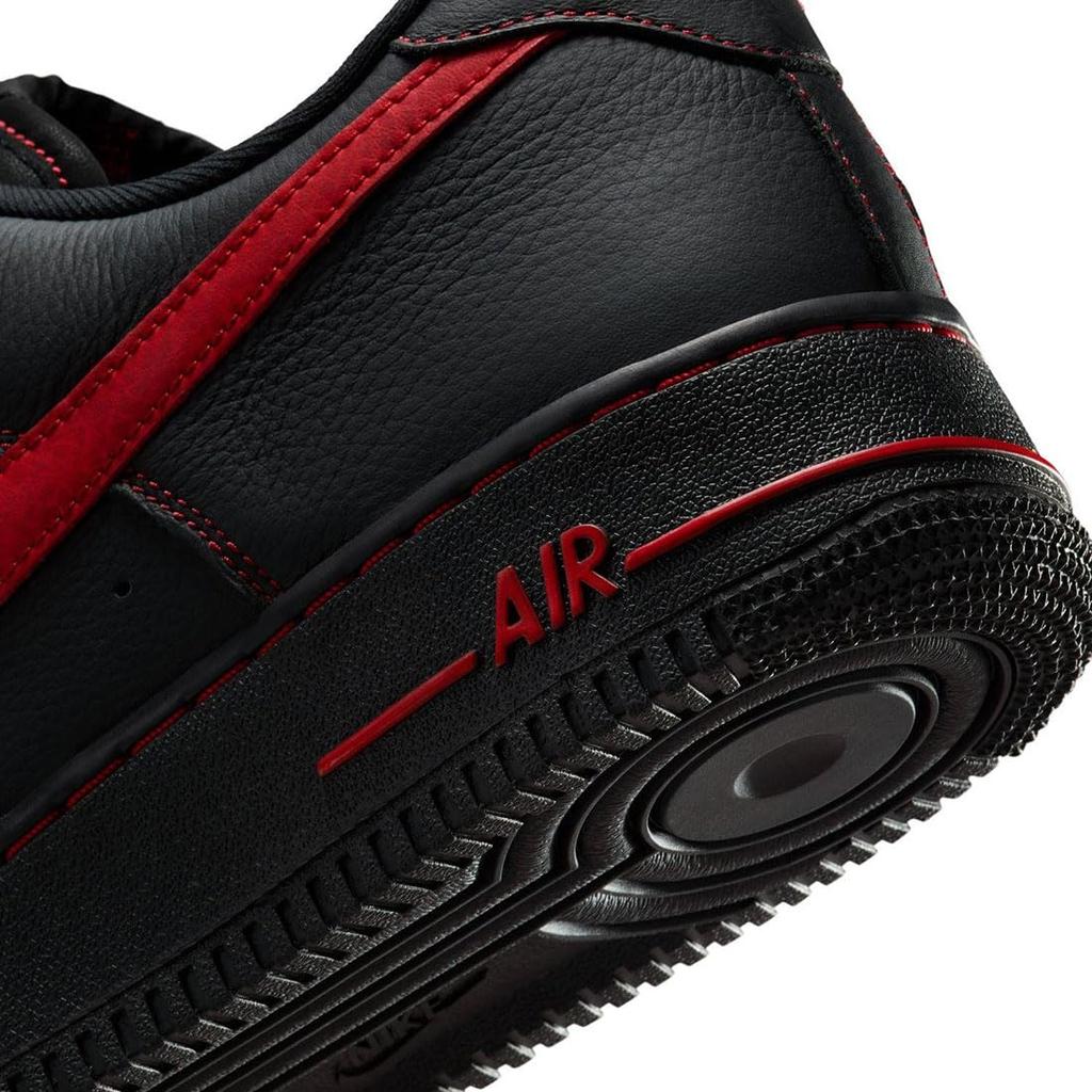 Nike Air Force 1 Size '07 LV8, Black/University Red, HQ2037-005, 26.5cm