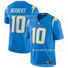 NFL Football Jersey Justin Herbert Los Angeles Chargers 10 Color Blue Sports Men