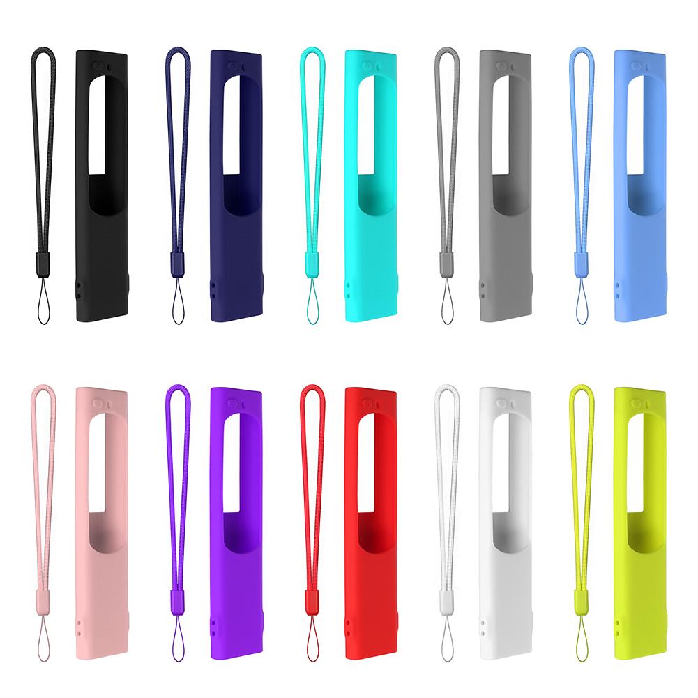 Silicone Remote Case Cover Shockproof Protective Skin Sleeve Washable with Lanyard for Samsung BN59-01300C/01357A/01327A/01272A