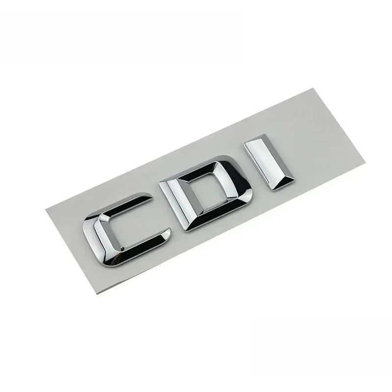 

3D ABS Chrome Letters For Car Trunk Mercedes Benz A B C E GLK CLS ML 320 220 250 280 CDI Logo Emblem Sticker Accessories