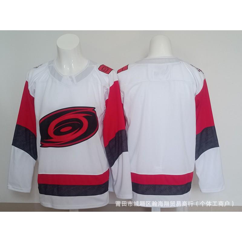 Hokejový dres Pánský Dlouhý Rukáv Ledový Uniforma S Vyšívanými Čísly 20 24 37 Styl Týmu Hurricanes